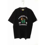 アベイシングエイプ A BATHING APE 2009 MILO WATERMELON PRINT TEE BLACK L マイロ スイカ プリント Tシャツ 半袖 ブラック 250817 メンズ
