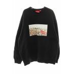 ショッピングシュプリーム シュプリーム SUPREME 20AW AERIAL CREWNECK BLACK XL エアリアル クルーネック プリント スウェット トレーナー ブラック ☆AA★251103 メ