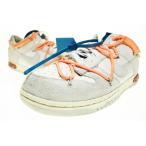 ショッピングDUNK ナイキ NIKE × OFF WHITE DUNK LOW 1OF50 19 26.5cm DJ0950-119 オフ ホワイト ダンク ロー 【ブランド古着ベクトル】☆AA★▲■251106 メ