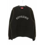 シュプリーム SUPREME 17AW POLARTEC DEEP PILE CREWNECK BLACK M ポーラテック ディープ パイル ボア スウェット ブラック ☆AA★251127