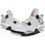 ナイキ NIKE 【観賞用】AIR JORDAN 4 RETRO OG WHITE CEMENT 26cm 840606-192 AJ4 エアジョーダン レトロ ホワイト セメント ▲■251123 メ