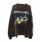 ショッピングマイケル セントマイケル SAINTMICHAEL × 攻殻機動隊 24AW GS_LS TEE ILYA GITS BLACK XL カットソー 長袖 ロンT プリント ヴィンテージ加工 ブラッ