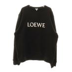 ショッピングLOEWE ロエベ LOEWE REGULAR FIT SWEATSHIRT BLACK XXL H526Y24J26 レギュラー フィット スウェットシャツ ロゴ ブラック ☆AA★251213 メンズ
