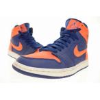 ナイキ NIKE WMNS AIR JORDAN 1 RETRO HI PREMIUM BLUE VOID TURF ORANGE 23.5cm AH7389-408 AJ1 エア ジョーダン レトロ ハイ ●▲260121