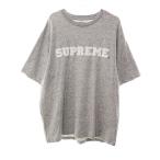 シュプリーム SUPREME 23AW COLLEGE LOGO S/S GREY M カレッジ ロゴ 半袖 Tシャツ グレー 【ブランド古着ベクトル】☆AA★260115 メンズ