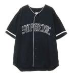 シュプリーム SUPREME × TIMBERLAND 23SS BASEBALL JERSEY BLACK Lサイズ ティンバーランド ベースボール ジャージー ブラック 黒 ☆AA★2