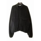 アンセルム ANCELLM FLEECE SWITCHING JACKET BLACK サイズ 1 ANC-SH37 フリース スイッチング ジャケット ブラック 黒 ●260310