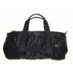 ポーター PORTER TANKER DRUM BAG BLACK タンカー ドラム バッグ ボストン ブラック 【ブランド古着ベクトル】●▲260516 メンズ