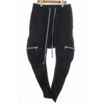A.F ARTEFACT STRETCH DENIM SAEOUEL CARGO SKINNYPANTS BLACK 2 артефакт стрейч Denim обезьяна L брюки-карго черный *