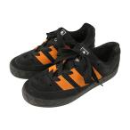 アディダス adidas ×JAMAL SMITH ADIMATIC CORE BLACK ORANGE RUSH GX8976 ジャマール・スミス アディマティック 29.5cm ブラック