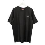 シュプリーム SUPREME Washed Handstyle S/S Top ロゴ刺繍 半袖 Tシャツ L ブラック カットソー トップス ☆AA★ メンズ