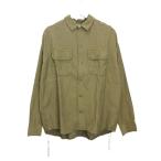 レミレリーフ REMI RELIEF アパルトモン L'Appartement Military Shirt ミリタリーシャツ F カーキ ドゥーズィエムクラス レディース
