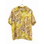 サンサーフ 東洋 SUN SURF WARDROBE スペシャルエディション 百虎 アロハシャツ ハワイアンシャツ SS31814 イエロー S メンズ