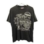 ヴィンテージ VINTAGE 80s ハーレーダビッドソン オフィシャル Tシャツ SPEED LIMIT プリント ブラック XL メンズ