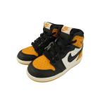  Nike NIKE JORDAN 1 RETRO HIGH OG TD TAXI Jordan 1 retro такси 14cm спортивные туфли желтый *AA* Kids 