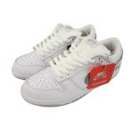 未使用品 ナイキ NIKE × SUPREME シュプリーム Dunk Low Pro OG QSWhite HQ8487-100 ダンク ロー プロ 27.5 ホワイト スニーカー