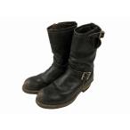 レッドウィング REDWING 90s 2268 PT91 エンジニア ブーツ 7.5D 94年刻印 ブラック スチールトゥ ヴィンテージ メンズ