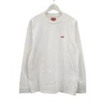 ショッピングsupreme シュプリーム SUPREME Small box L/S Tee スモール ボックス ロングスリーブ Tシャツ M 白 ホワイト ロンT 長袖 カットソー