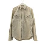 ショッピングロンハーマン ロンハーマン Ron Herman ×Wrangler ラングラー ウエスタンシャツ 長袖 星条旗 ベージュ系 M 綿 コットン トップス レディース