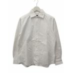 ショッピング白 ホワイト ナイジェルケーボン NIGEL CABOURN ボタンダウンシャツ 長袖 48 白 ホワイト トップス メンズ