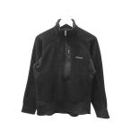 パタゴニア Patagonia ハーフジップ フリースプルオーバー 25230F6 黒 ブラック S 長袖 トップス メンズ