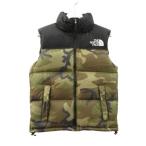  The North Face THE NORTH FACE Novelty -npsi лучший M жилет камуфляж -ju рисунок камуфляж хаки серия внешний верхняя одежда мужской 