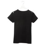 ダイアグラム グレースコンチネンタル Diagram GRACE CONTINENTAL フライスTシャツ カットソー ブラック 黒 無地 半袖 丸首 トップス 36 レ
