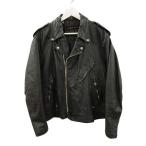 ショッピングハーレーダビッドソン ハーレーダビッドソン HARLEY DAVIDSON AMF 70s ダブルライダース ジャケット レザー USA製 ヴィンテージ ブラック メンズ