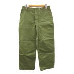  стеклоочиститель WAIPER.inc M-45chino брюки брюки брюки из твила оливковый WP1030 зеленый 34 мужской 
