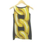  Moschino MOSCHINO прекрасный товар One-piece Kids девочка безрукавка тонкий 110cm желтый цвет желтый Kids 