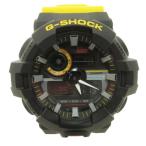 未使用品 G-SHOCK タグ付き Mix Tape Series GA-700 SERIES  腕時計 アナログ デジタル GA-700MT-1A9JF 黄 イエロー ■U90 メンズ