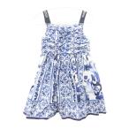  Dolce &amp; Gabbana Dolce&Gabbana DOLCE&amp;GABBANA прекрасный товар majo licca принт Kids 4 лет flair One-piece девочка Италия производства 6 примерно 113-119cm синий 