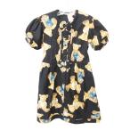  бледно-розовый house BABY PINK HOUSE прекрасный товар pico оборка Bear -z One-piece .. san общий рисунок короткий рукав пуховка рукав сделано в Японии L размер Kids женщина. 