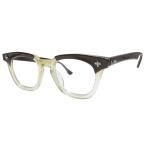  Vintage VINTAGE 50s-60s B&amp;Lboshu ром SAFETY Cross шпилька очки очки раз ввод полный обод пластиковая оправа 5 1/2 Brown 
