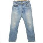 リーバイス Levi's 90s 501 デニム パンツ 裏53 USA製 テーパード ジーンズ ボタンフライ W34L32 青 ブルー メンズ