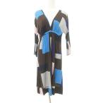 エスカーダ ESCADA 総柄 ワンピース 