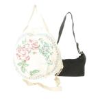  прекрасный товар женский сумка 2 позиций комплект . суммировать парусина серия большой размер сумка "почтальонка" плечо слоновая кость чёрный черный MMTrete