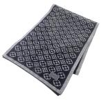 ルイヴィトン LOUIS VUITTON モノグラム エシャルプ スキー カシミヤ マフラー 総柄 黒 ブラック A0707 メンズ レディース
