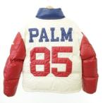 ショッピングモンクレール モンクレール PALM ANGELS パームエンジェルス 22AW ダウンジャケット ナイロン スター ロゴ 2 約M〜Lサイズ マルチカラー メンズ