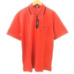  не использовался товар с биркой Michiko London спорт рубашка-поло короткий рукав bai цвет M orange чёрный черный ORG A0814 мужской 