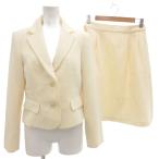 PETIT CARINA Tokyo sowa-ru формальный выставить жакет общий подкладка одиночный юбка колено длина 11 слоновая кость /AE женский 