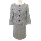  прекрасный товар miss f костюм выставить точка рисунок плечо накладка толстый 40 примерно M~L размер белый белый женский 