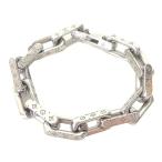 ルイヴィトン LOUIS VUITTON M00308 コリエチェーン モノグラム ブレスレット シルバーカラー アクセサリー ☆AA★ A0912 メンズ