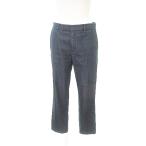  Iena IENA Denim ткань способ слаксы брюки 38 M размер темно-синий темно-синий индиго #YHS6 женский 