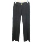  зеленый этикетка сирень расческа ng United Arrows green label relaxing брюки слаксы 36 S соответствует чёрный черный #YHS6 /X женский 