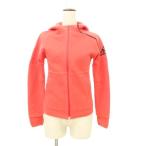  Adidas adidas капот Parker Zip выше J/150 красный розовый #YHS8 женский 