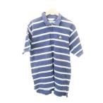  Brooks Brothers BROOKS BROTHERS окантовка хлопок рубашка-поло короткий рукав M размер темно-синий темно-синий #YHS9 мужской 