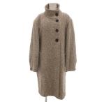 ショッピングzara ザラ ZARA コート L スタンドカラー ロング ベージュ /NU ■YHS14 レディース