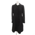 ko палец на ноге COTOO стеганое пальто воротник-стойка талия переключатель средний длина 38 черный /SJ #YHS10 женский 