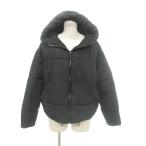 ショッピングzara ザラ ZARA 美品 中綿 ジャケット アウター ジップアップ XSサイズ 黒 ブラック レディース